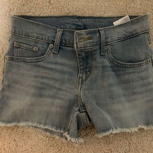 Size 25 Levi’s shorts